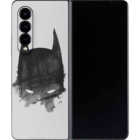 DC Comics Batman Mask Art Galaxy Z Fold4 5G Skin